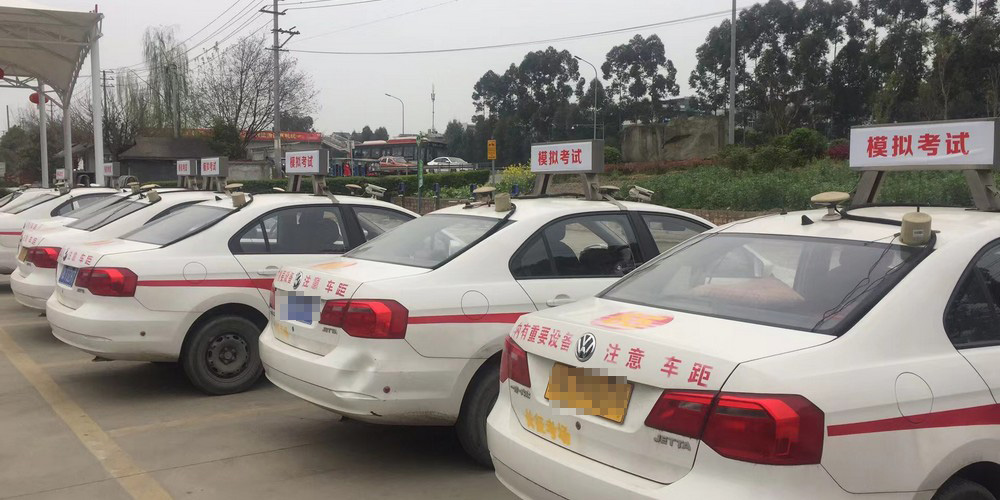 和金堂某驾校合作模拟设备